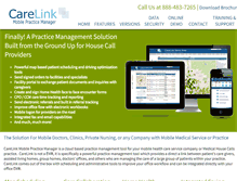 Tablet Screenshot of mymobilepracticemanager.com